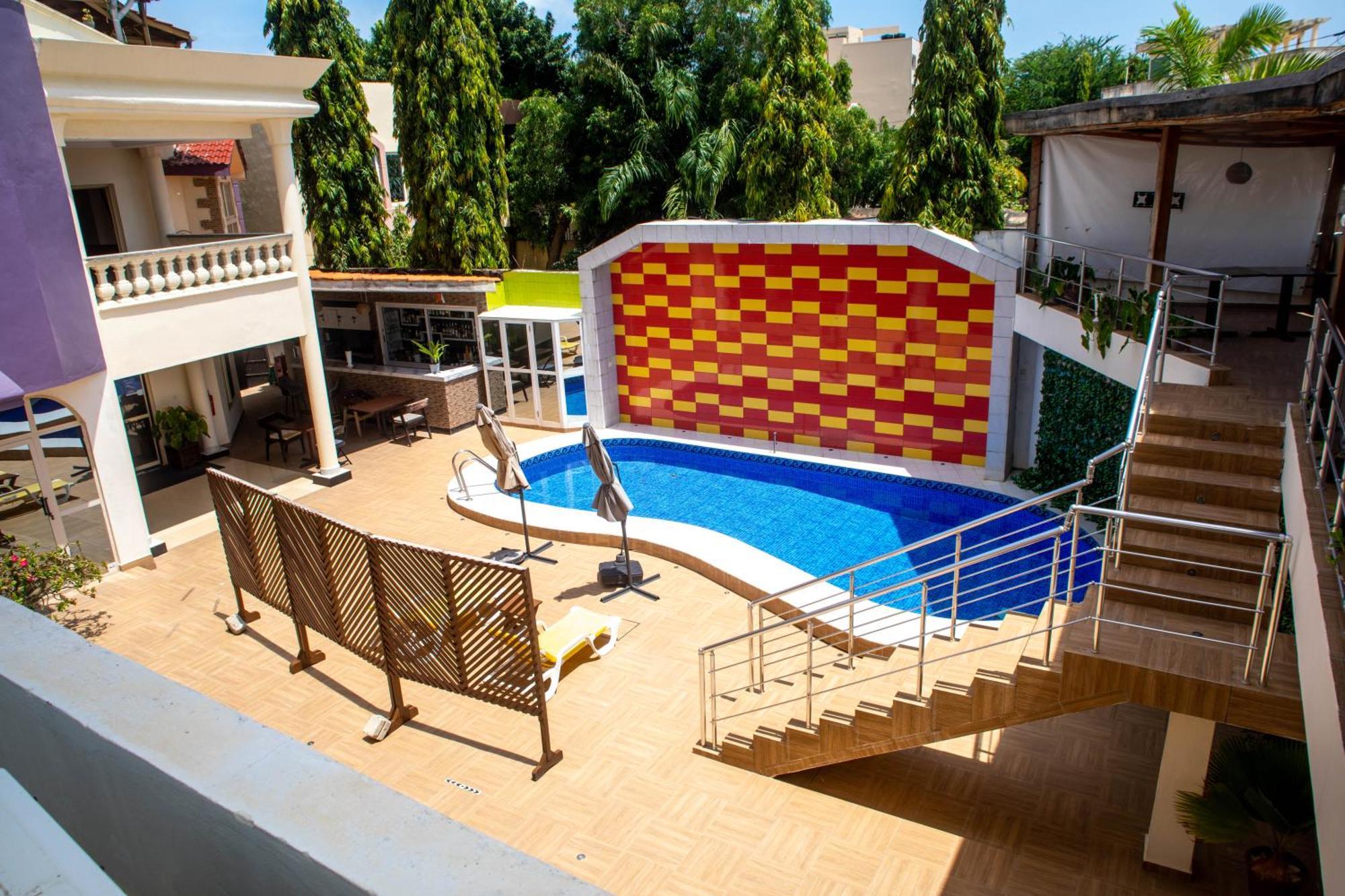 Hotel Les Orchidees Cotonou Exterior foto